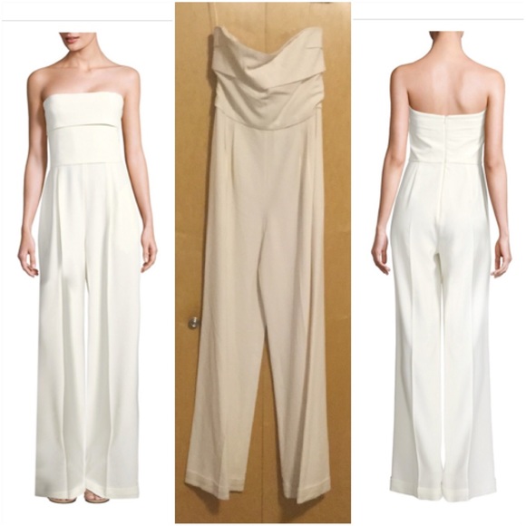 max mara white jumpsuit